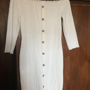 Over the shoulder dress